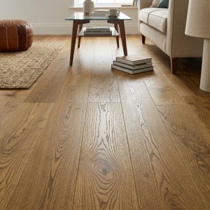PARQUET PREFINITI - Rovere 1 Strip - Bassano - Noce Fumè - Spazzolato-2